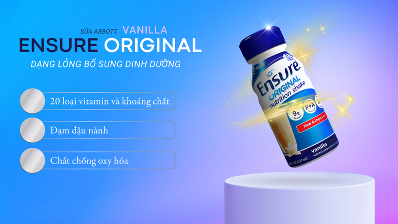 Thành phần sữa Ensure Original