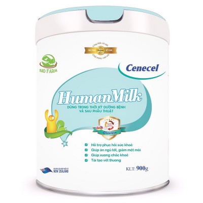 Sữa bột HumanMilk Cenecel ( Cho người bệnh, bệnh nhân ung thư sau hóa xạ trị )